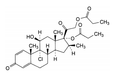 Beclometasone Dipropionate Inhaler 100mcg 分子式